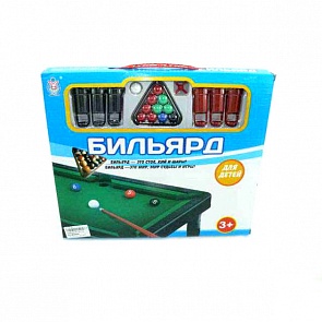 Настольная игра - Бильярд для детей (С-Трейд, B1206520sim)